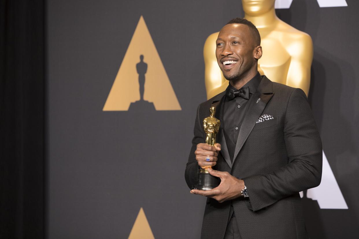 Mahershala Ali at the 2017 Oscars