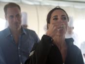 <p>Look, there's no way to eat an oyster gracefully, but Kate Middleton gets about as close as you can during this meeting with local chefs in Prince Edward Island. When in Rome ... or in this case, when in Canada.<br></p>