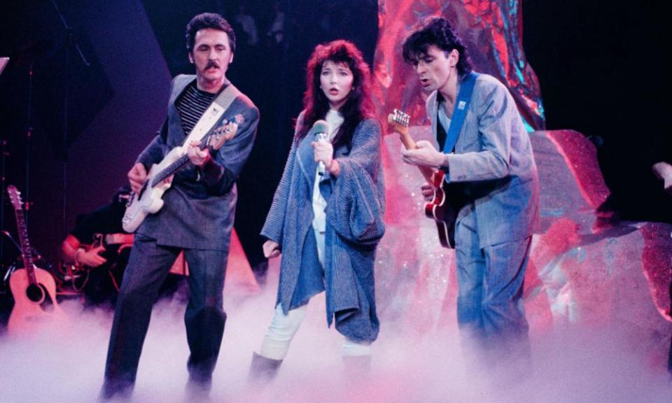 Kate Bush performing Running Up That Hill in 1985.