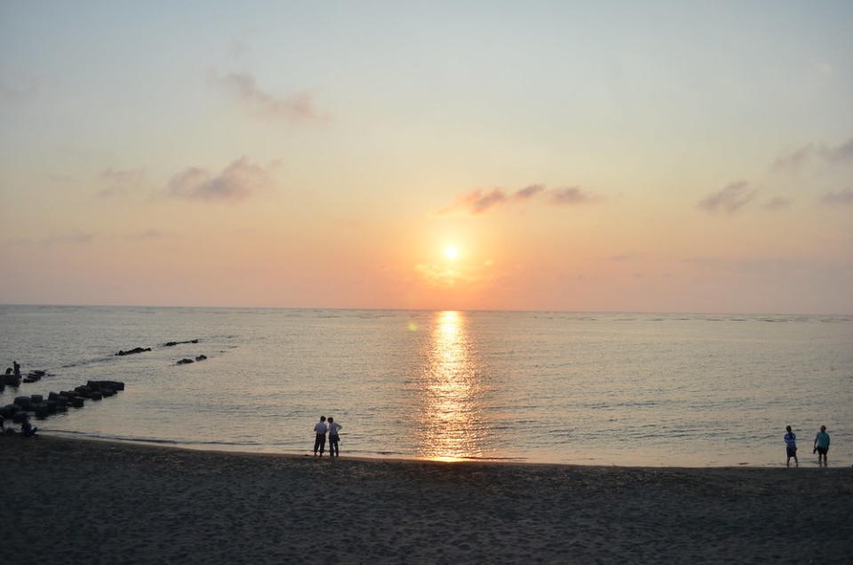 長達近5公里的海岸線沙灘（Photo Credit: SHU JU@Flickr, License: CC BY-SA 2.0，圖片來源：https://www.flickr.com/photos/43269587@N04/34293869930）