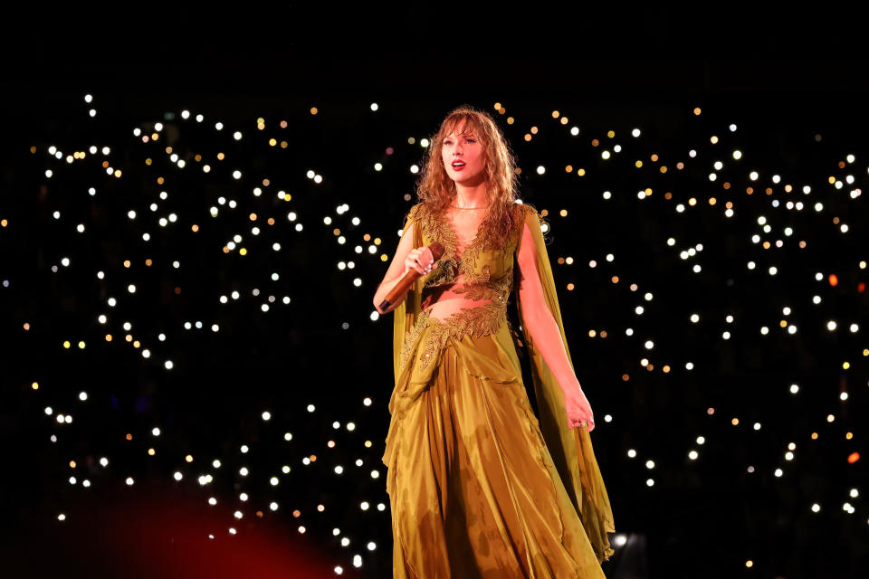 Taylor Swift performs Eras tour