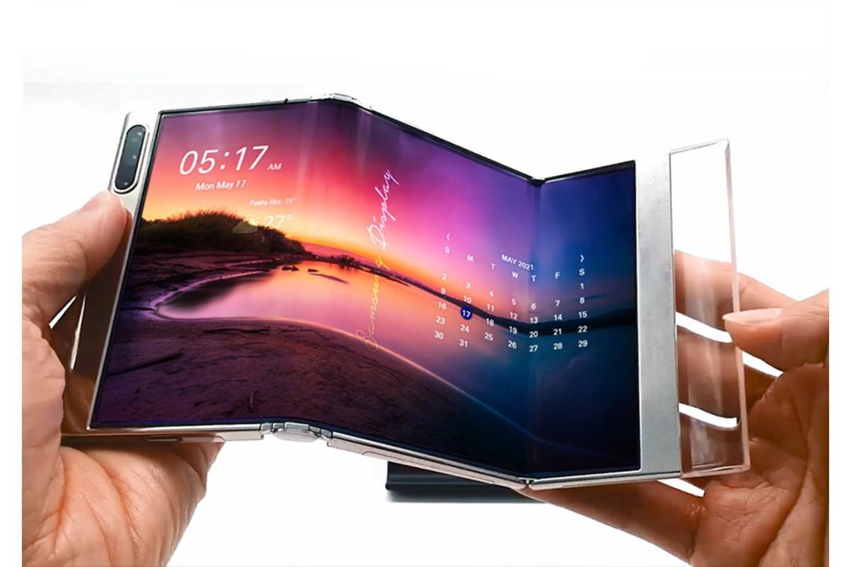 Samsung e Intel han enseñado esta increíble pantalla enrollable que pasa de  13 a 17 pulgadas
