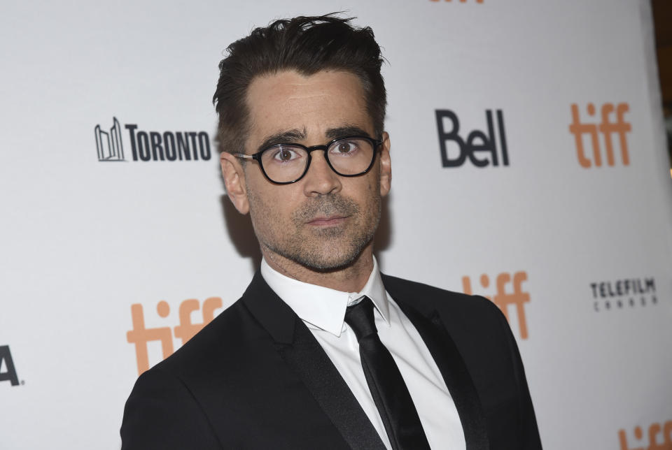 <p>Más barata es la superstición durante los rodajes de Colin Farrell, que el primer día de grabación siempre usa unos calzoncillos con la imagen de un trébol que le regaló su hermano hace tiempo. (Foto: Evan Agostini / Invision / AP). </p>