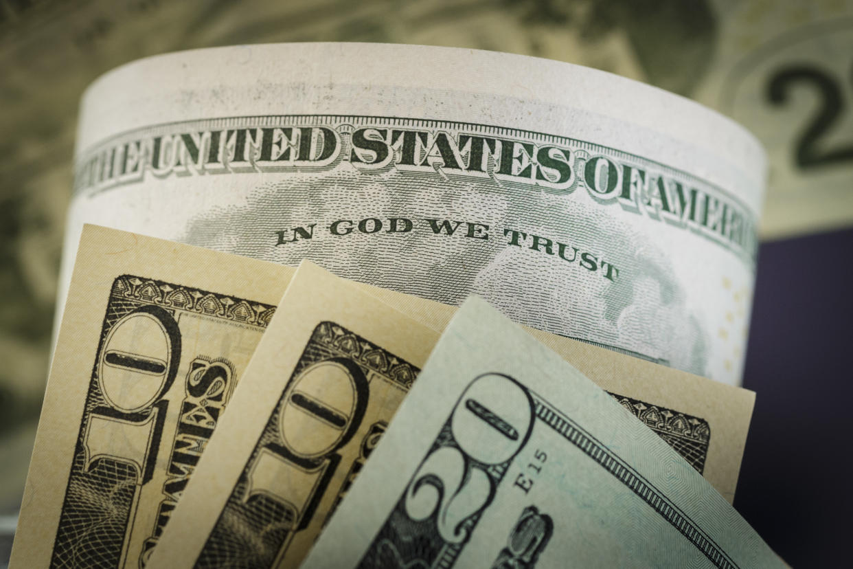 The 7th U.S. Circuit Court of Appeals ruled on Thursday that having the motto &ldquo;In God we trust&rdquo; on currency is not an endorsement of a particular religion. (Photo: Thomas Trutschel / Getty Images)