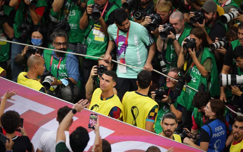 Cristiano Ronaldo before Portugal vs Switzerland - Ronaldo who? Portugal unearth their new star in romp towards quarter-finals - Stefan Matzke/Getty Images