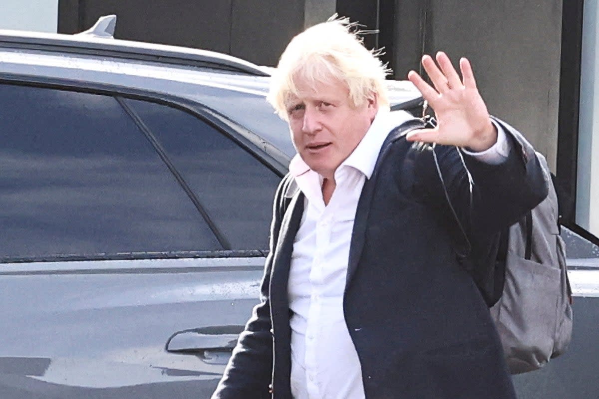 Boris Johnson has picked up an advance of more than £500,000 for his forthcoming memoir (REUTERS)