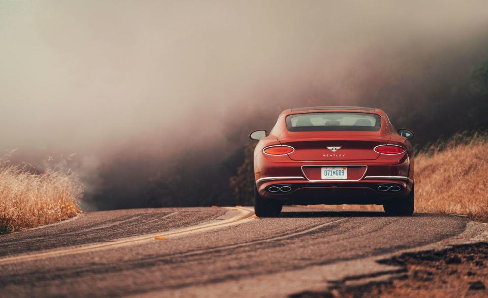 <p>2020 Bentley Continental GT V8 coupe</p>