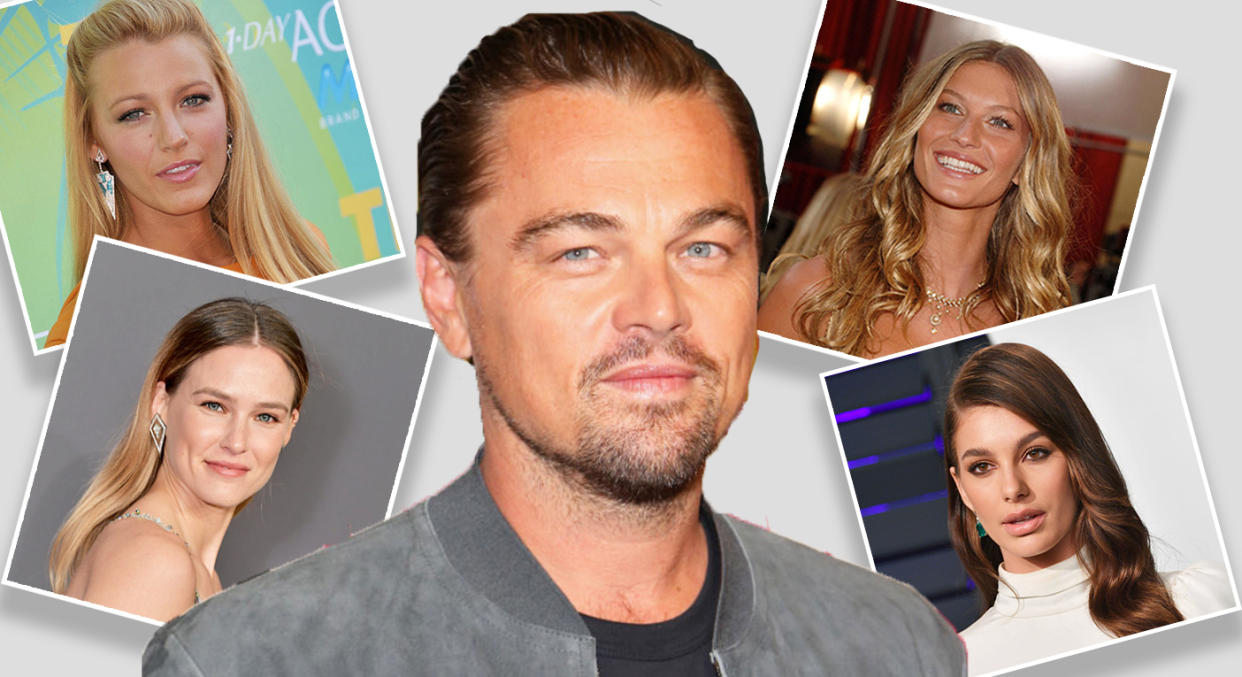 A Leonardo DiCaprio graph depicting the star’s dating age criteria is going viral [Photo: Getty]