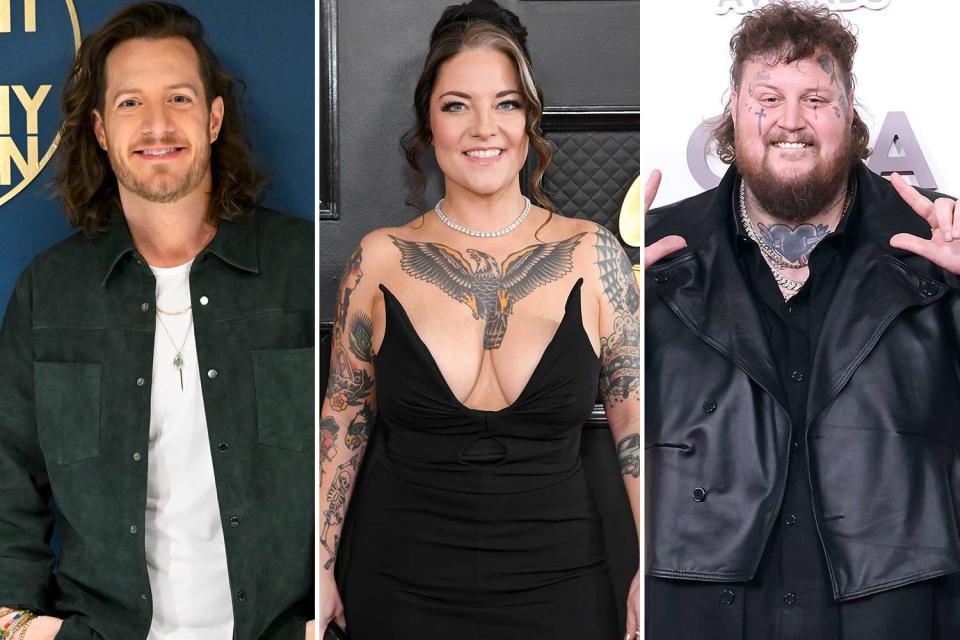 Todd Owyoung/NBC via Getty, Jon Kopaloff/WireImage, Taylor Hill/FilmMagic Tyler Hubbard; Ashley McBryde; Jelly Roll