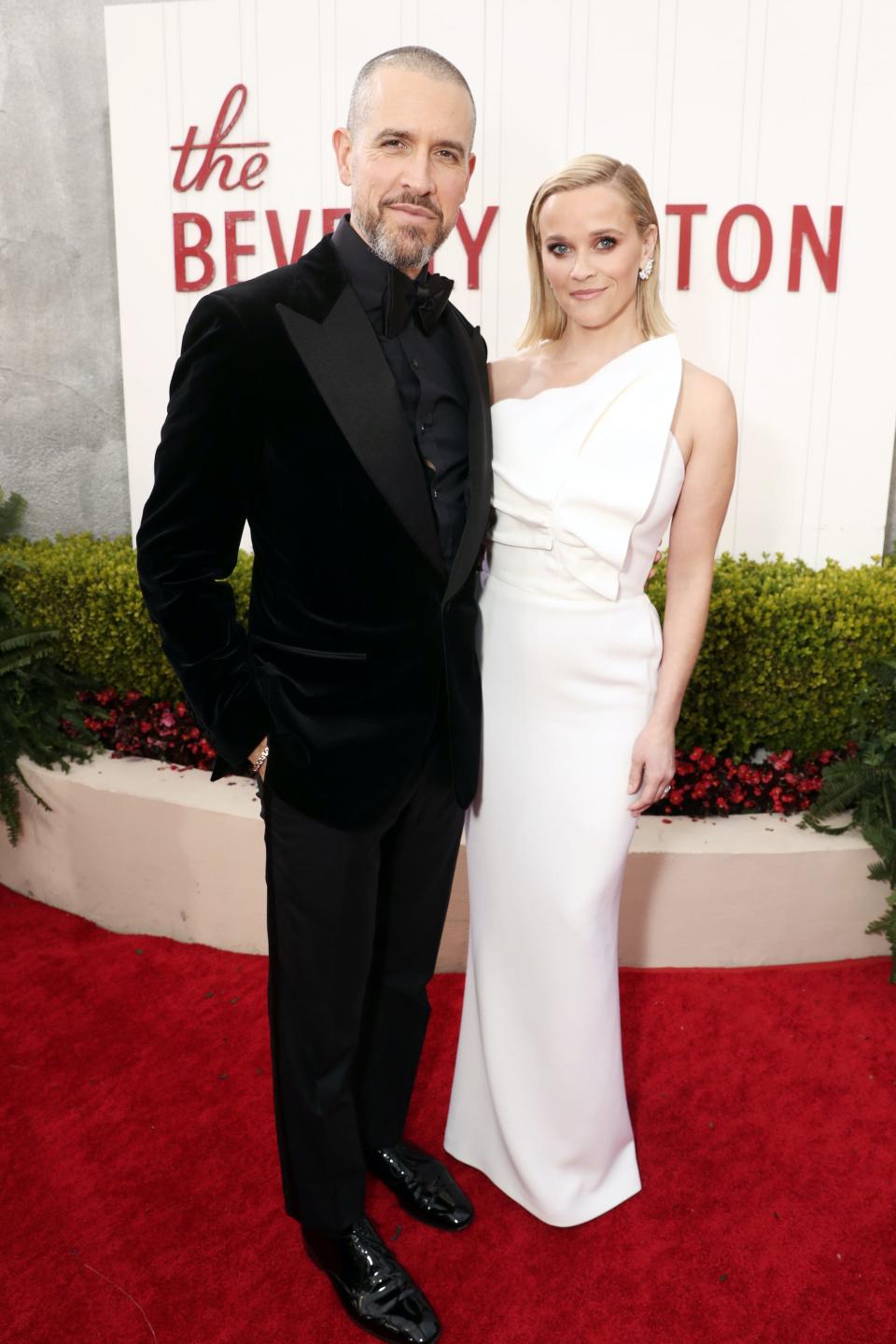 Jim Toth and Reese Witherspoon golden globes