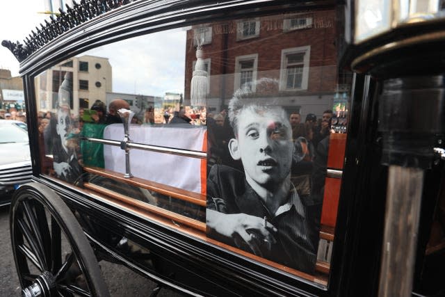 Shane MacGowan funeral