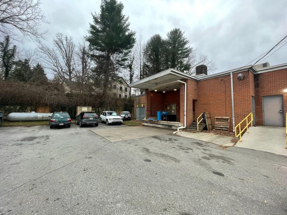 On Dec. 27, a 65-year-old man died after a carrier driving a box truck ran him over while attempting to back up into the back parking lot, pictured here, at the Mars Hill post office.