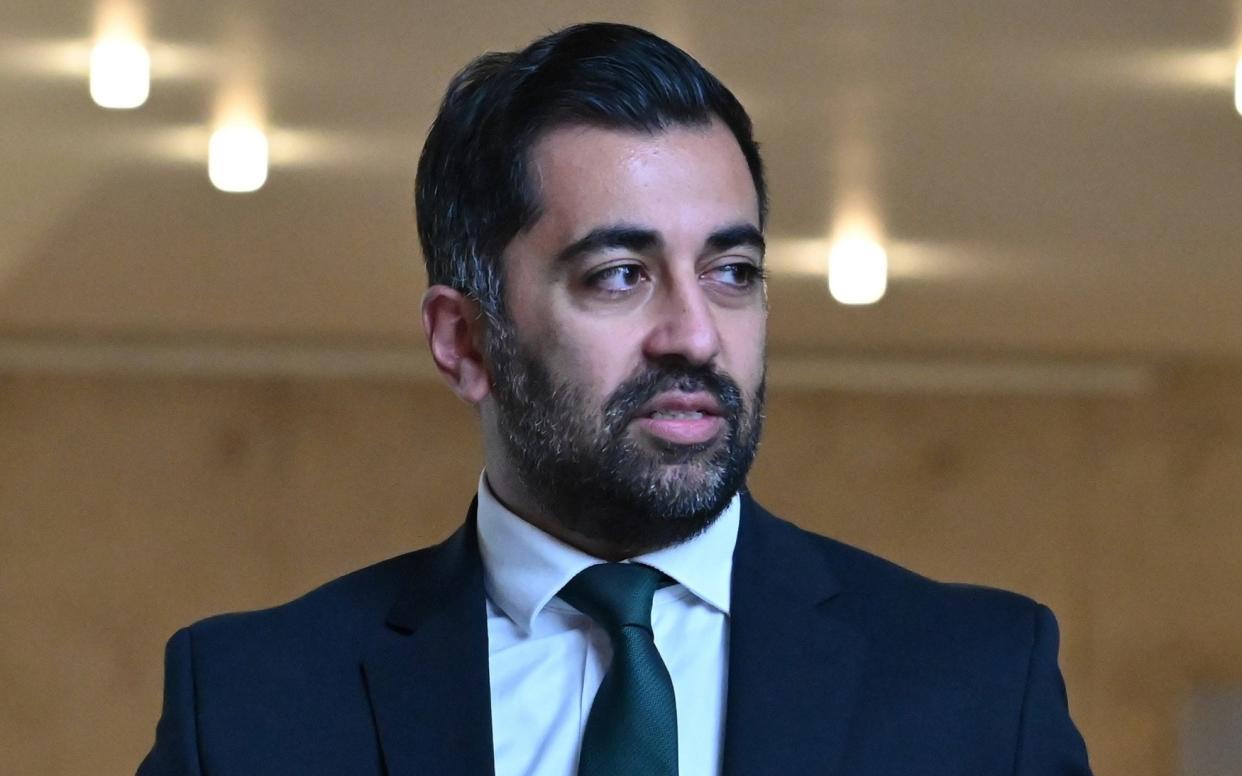 Scottish First Minister Humza Yousaf