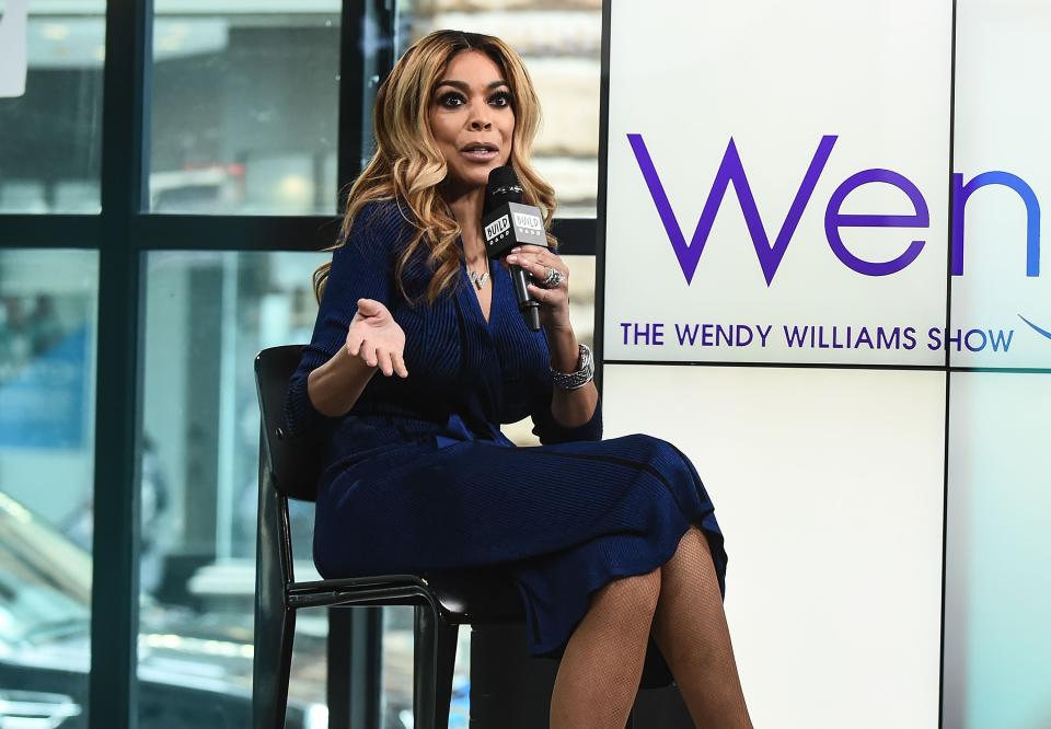 Wendy Williams discussing the Wendy Williams Show on April 17, 2017.