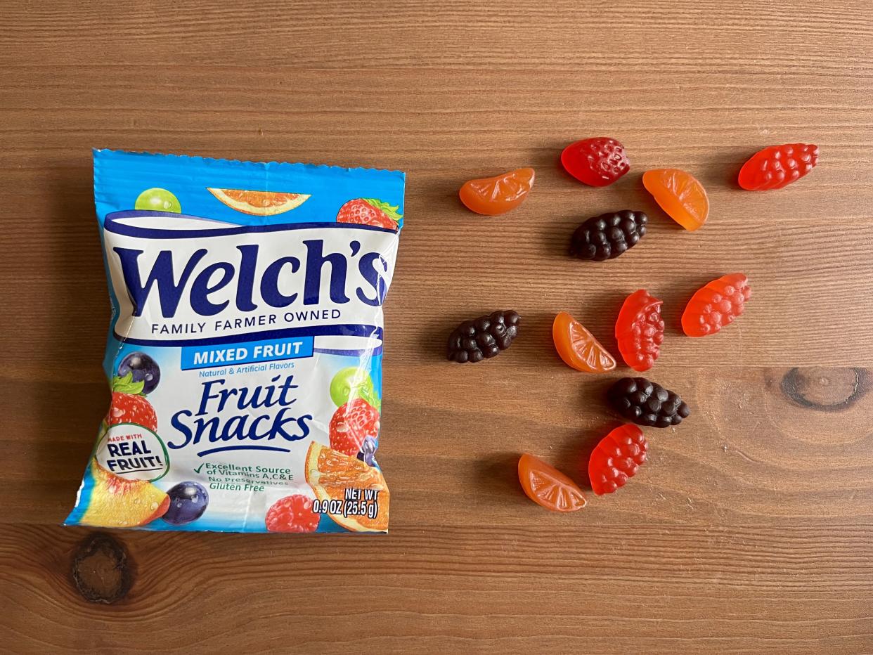 welch's mixed fruit snacks