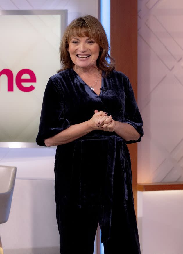 Lorraine Kelly is currently off air for the school holidays