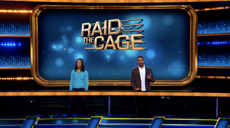 ‘Raid The Cage’ Exclusive Preview: Damon Wayans Jr. And Jeannie Mai In CBS’ Action-Packed Game Show | Photo: CBS