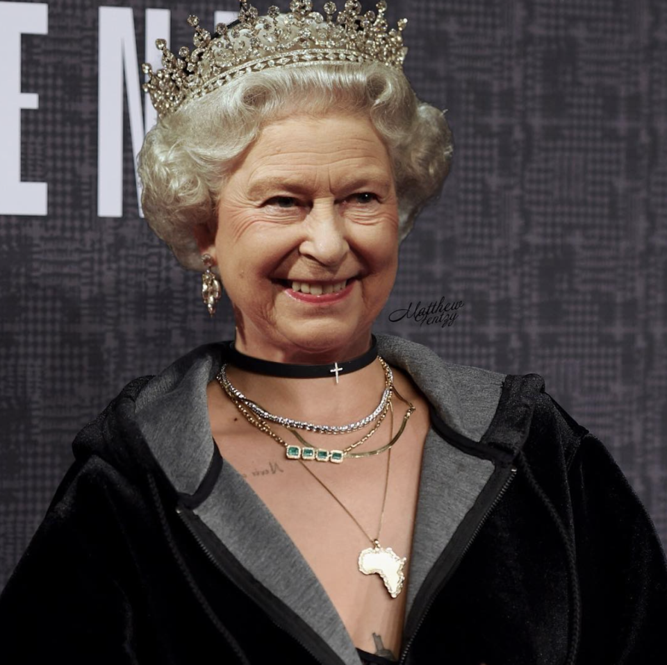 Got enough chokers there Queenie?