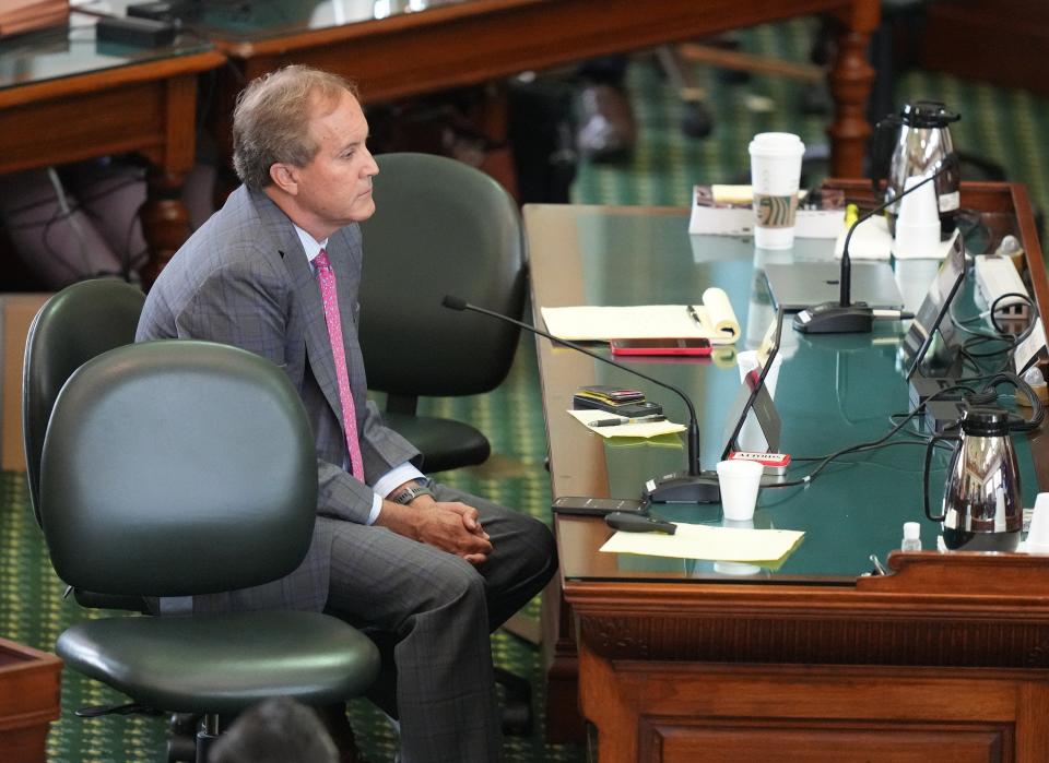 Attorney General Ken Paxton, awaiting closing arguments before his acquittal in his impeachment trial at the Capitol in September, still has some legal issues to resolve.