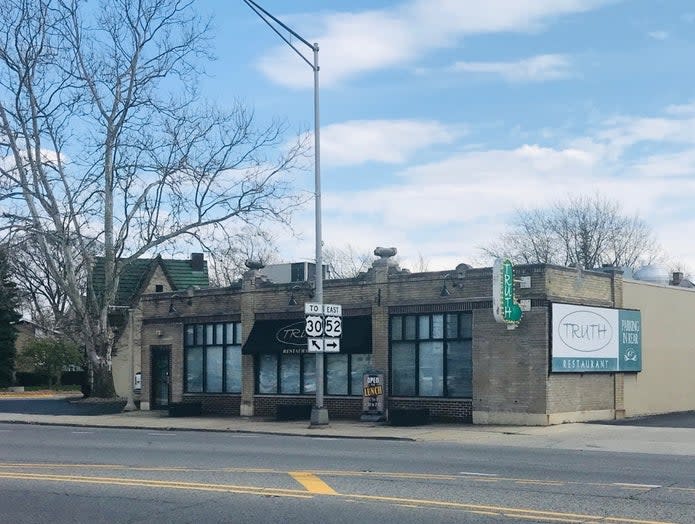 For 17 years, Joliet's Truth Restaurant was near the corner of West Jefferson Street and Raynor Avenue. Image via John Ferak/Patch