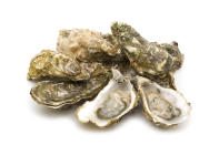 <div class="caption-credit"> Photo by: Thinkstock</div><div class="caption-title">Oysters</div><p> Raw oysters may be infected with norovirus, which causes gastroenteritis, or vibrio, a dangerous bacterium related to cholera. The FDA recommends that people with certain health conditions avoid raw oysters. For more information, click <a rel="nofollow noopener" href="http://www.fda.gov/Food/ResourcesForYou/HealthEducators/ucm085365.htm" target="_blank" data-ylk="slk:here;elm:context_link;itc:0;sec:content-canvas" class="link ">here</a>. <br> </p>