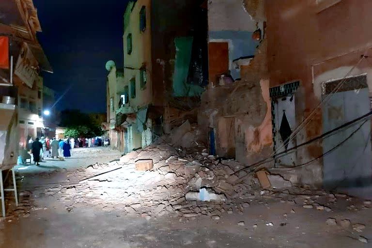 Los daños causados por el sismo en Marruecos