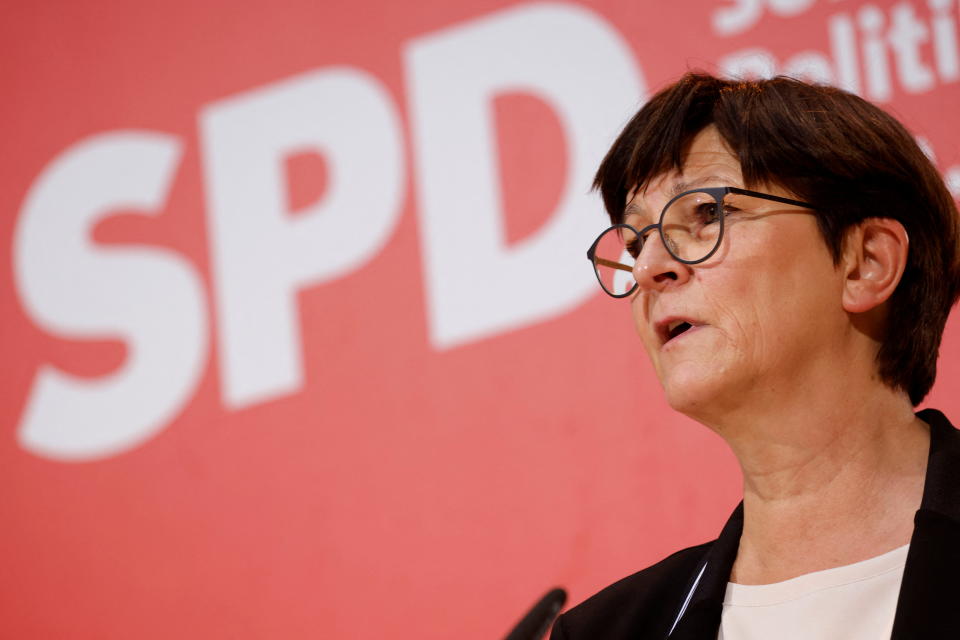 SPD-Vorsitzende Saskia Esken. (Bild: Reuters)