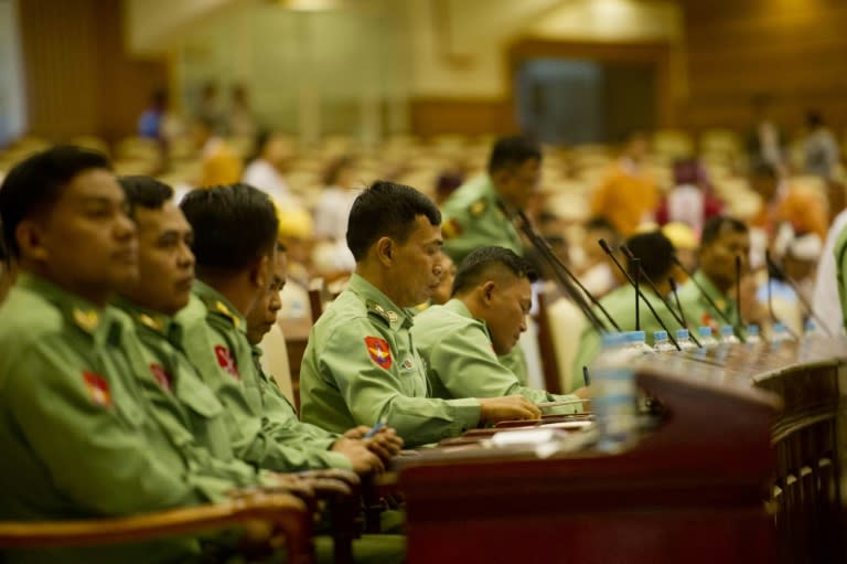 Myanmar's military have a quarter of seats in parliament reserved for them and they control three significant ministries - home, defence and border affairs