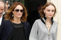 The modelling genes run strong in this family. Lily Rose, 23, daughter of Vanessa Paradis and Johnny Depp, looks exactly like her mother. The budding star has even followed in Paradis' footsteps as a model for big-name brands like Chanel.