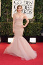 Amy Adams arrives at the 70th Annual Golden Globe Awards at the Beverly Hilton in Beverly Hills, CA on January 13, 2013.