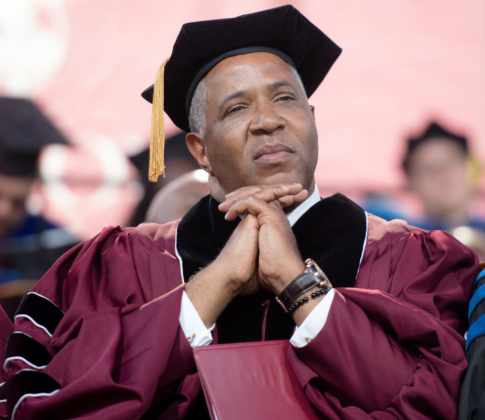 DATE: May 19th, 2019Let me tell y'all something, I was hating a tiny bit when this happened. I was supposed to graduate undergrad in 2019 and I had a minuscule interest in Morehouse so imagine my face when Billionaire Robert Smith kept his promise of paying $34 million in loan debt to those graduating in Spring ’19. Hook’em horns I guess.