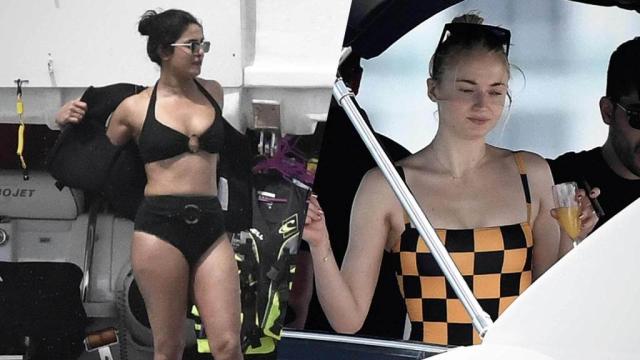 Priyanka Chopra & Sophie Turner Dial Up the Heat During Jonas Bros