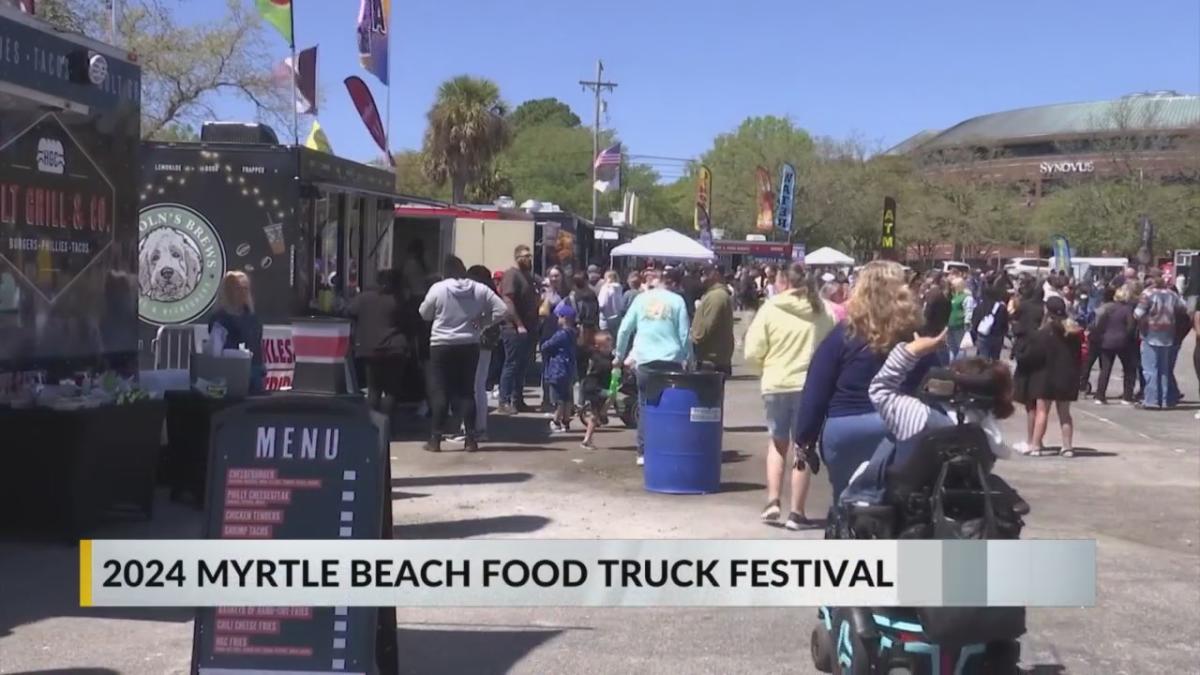 Thousands of foodies attend 2024 Myrtle Beach Food Truck Festival