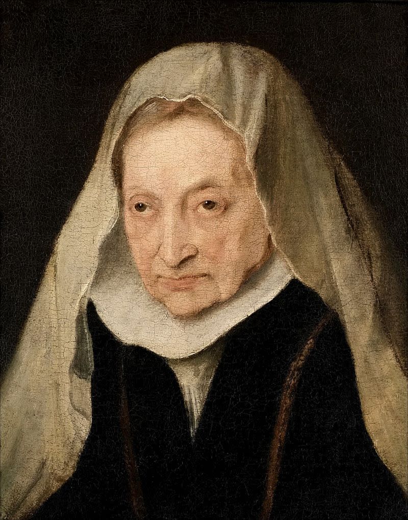 Sofonisba Anguissola por van Dyck (1624)