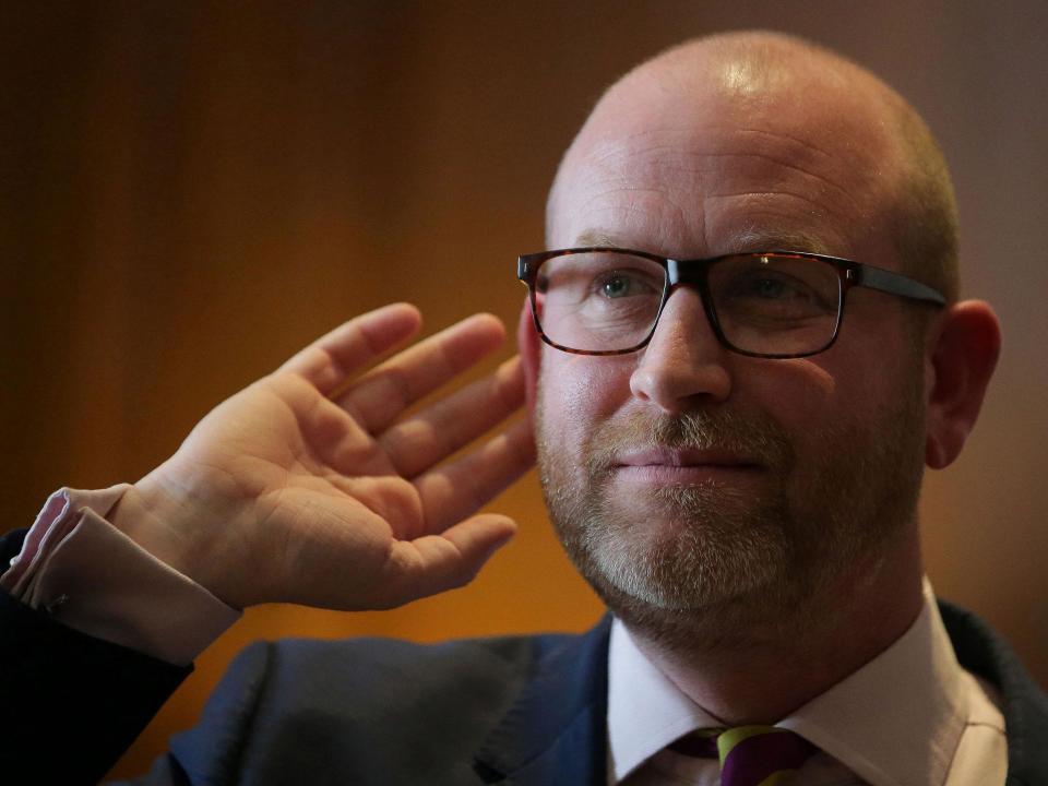 Paul Nuttall described the burqa and niqab as a security risk: DANIEL LEAL-OLIVAS/AFP/Getty Images