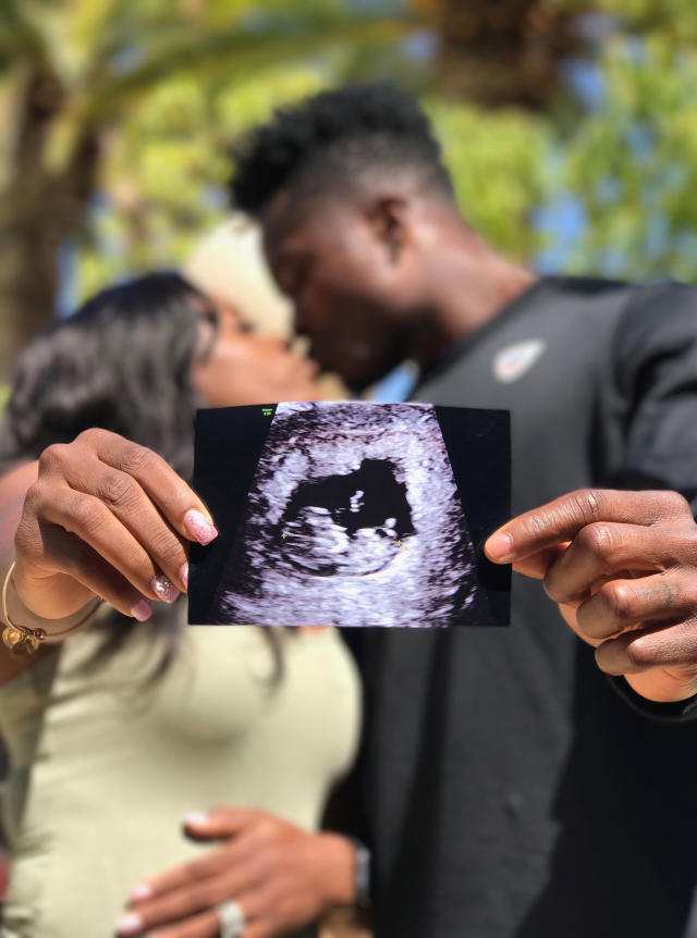 Marquise Goodwin Praises Wife for Her ''Resiliency'' After Son's Death - E!  Online