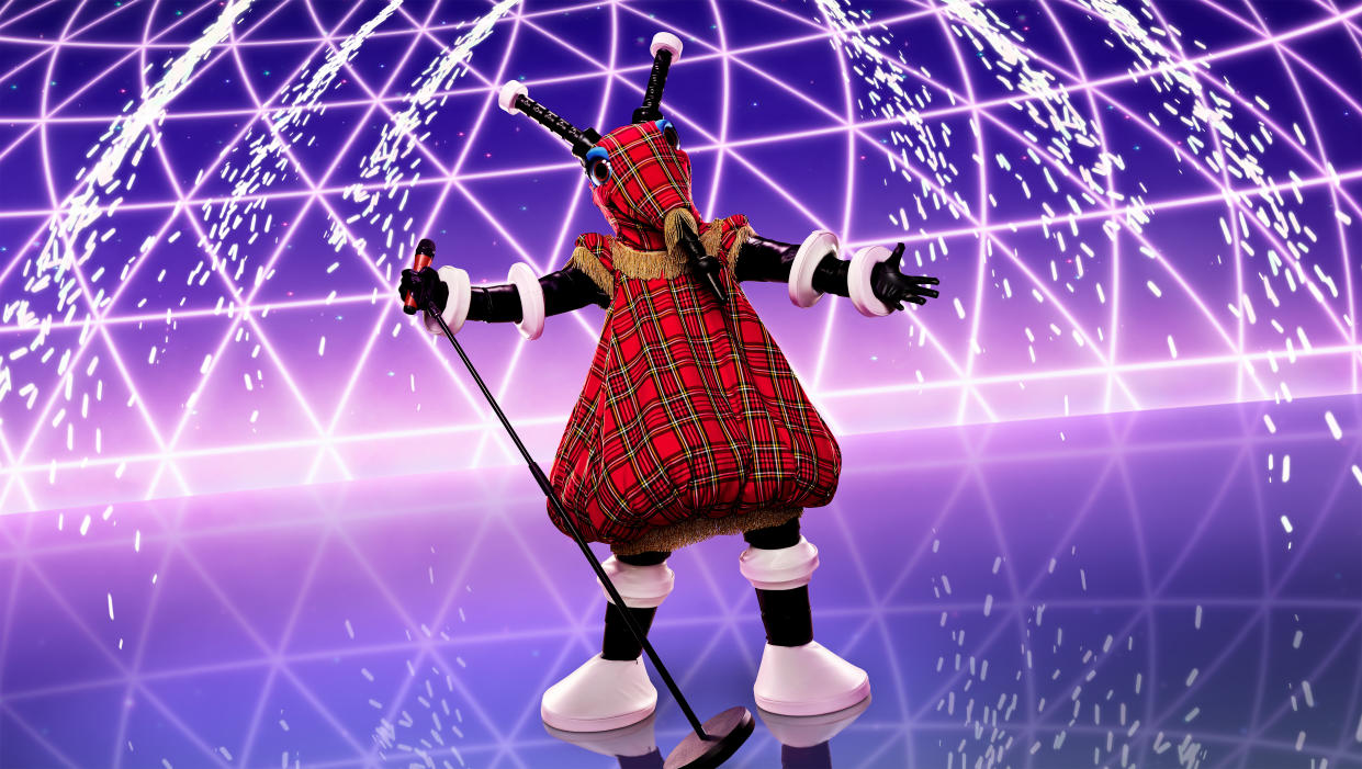 Bagpipes will star on 'The Masked Singer'. (ITV)