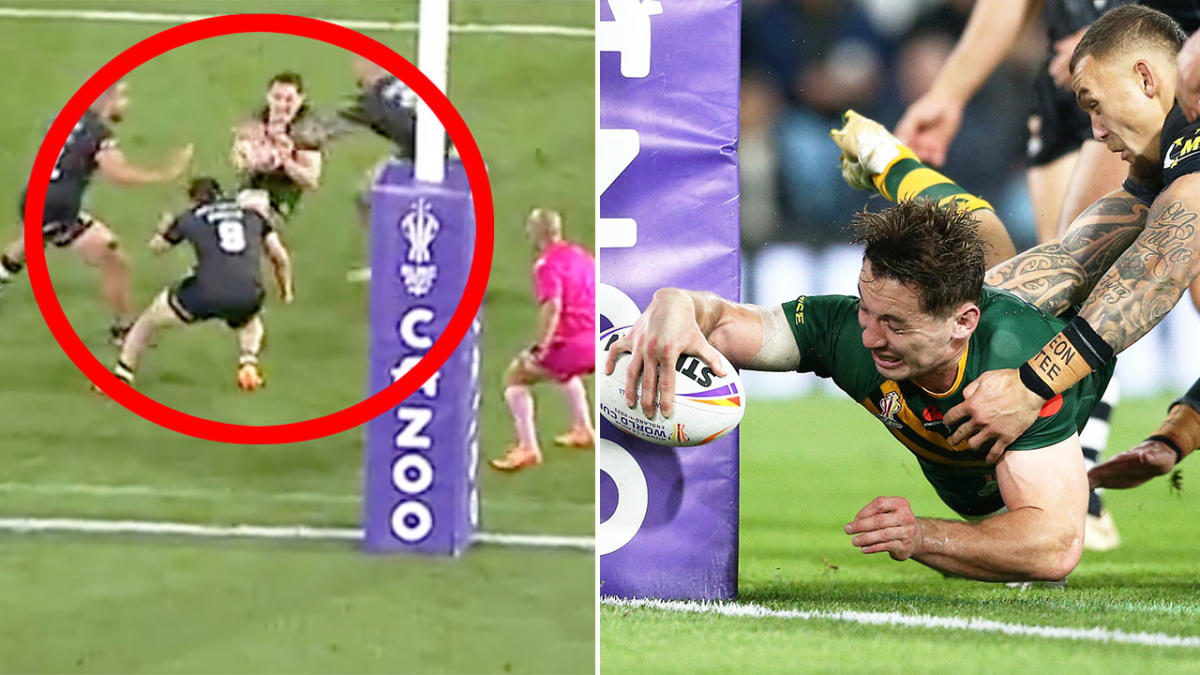 Rugby League World Cup 2022 Brandon Smith horrendous act savaged