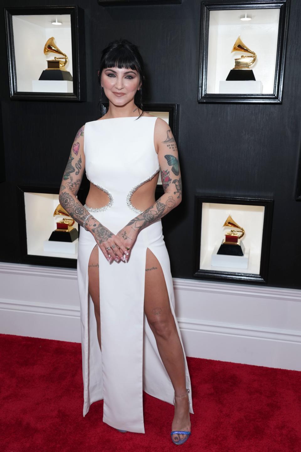 Julia Michaels attends the 2023 Grammy Awards