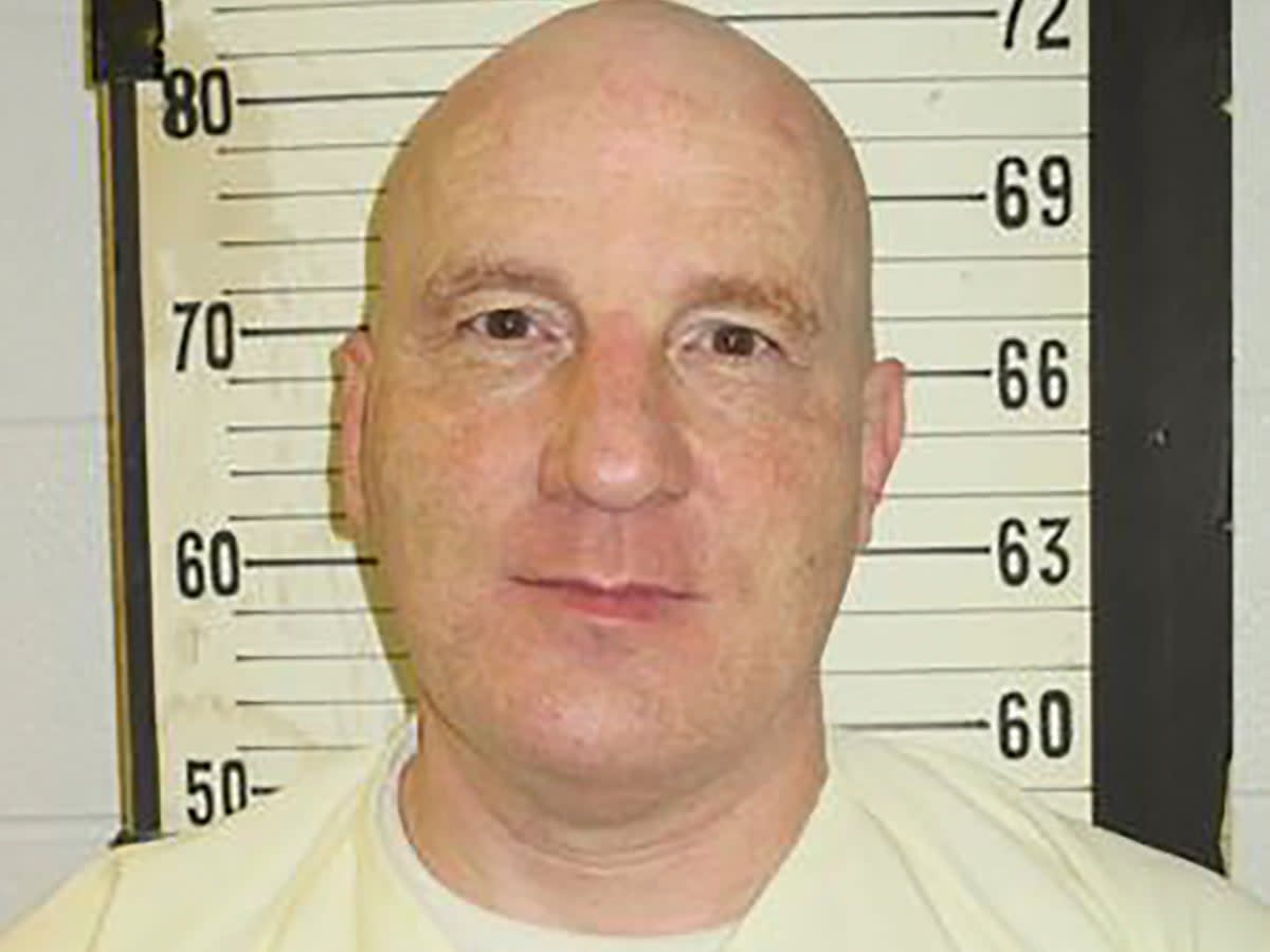 This photo provided by the Tennessee Department of Correction shows death row inmate Henry Hodges. Hodges cut off his own penis in a prison cell after slitting his wrists and asking to be put on suicide watch, his attorney Kelley Henry said on Thursday, Oct. 27, 2022. (Tennessee Department of Correction via AP) (AP)