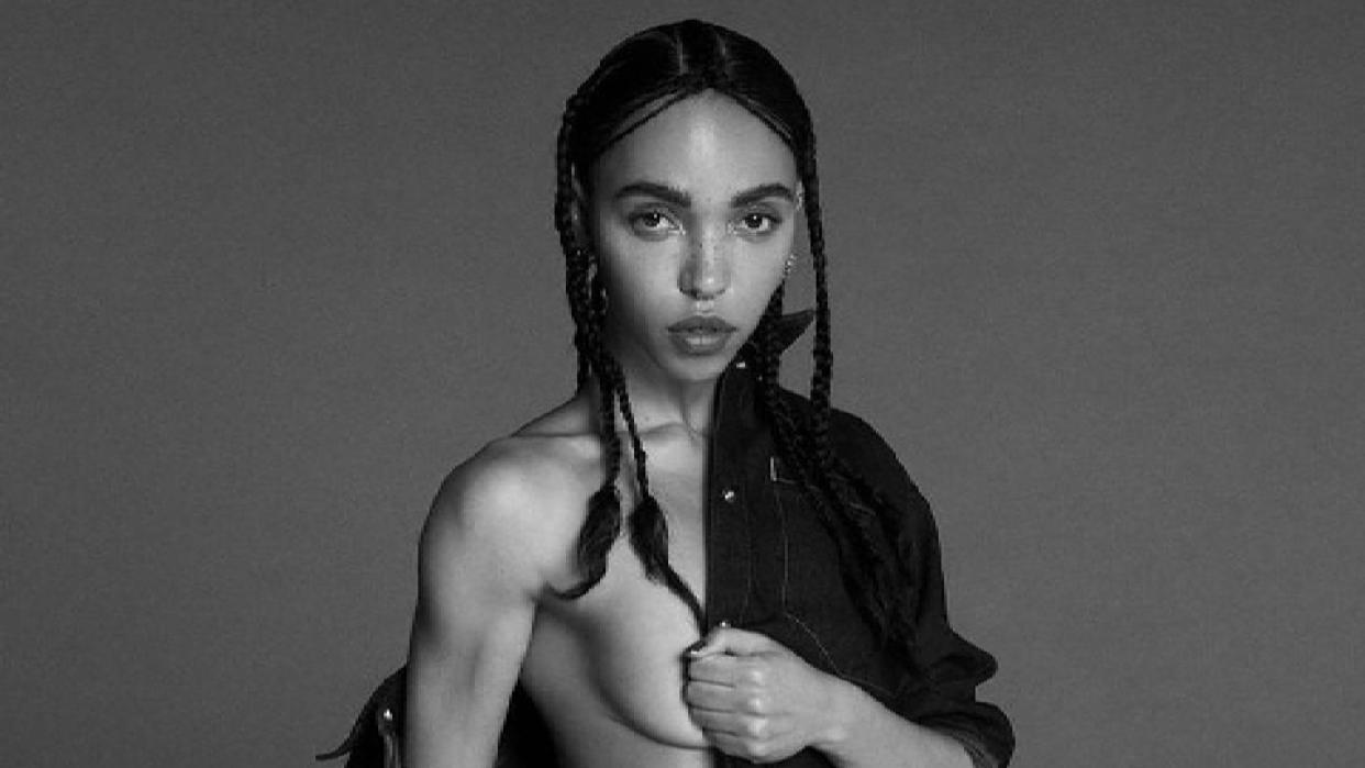  FKA twigs in Calvin Klein ad. 