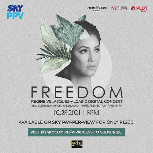 Regine Velasquez's upcoming digital concert