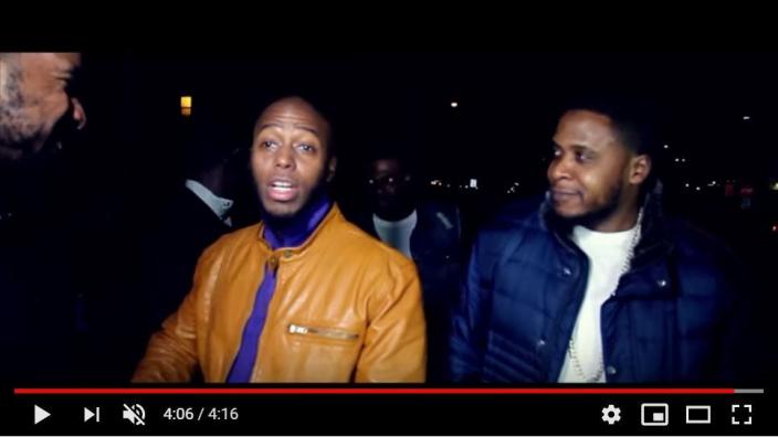 Dion Oliver, center, is pictured in the music video "Coke in My System" posted on YouTube and discussed during the trial of Dwayne White.