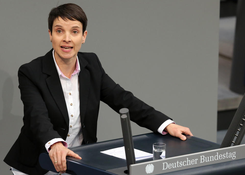 Frauke Petry findet, das N-Wort dürfe man manchmal benutzen (Bild: dpa)