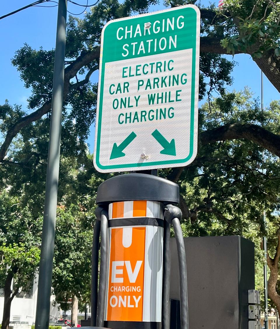 Charging stations like this are being funded in Montgomery, Gadsden, Dothan, Phenix City and Wedowee thanks to a $1.2 million grant.