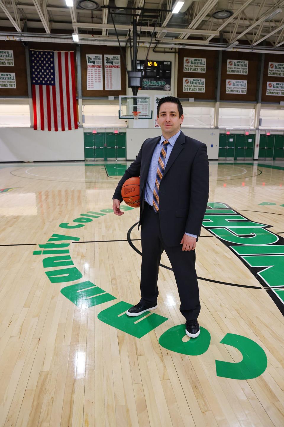 Mike Romano is the head men’s basketball coach at CCRI.