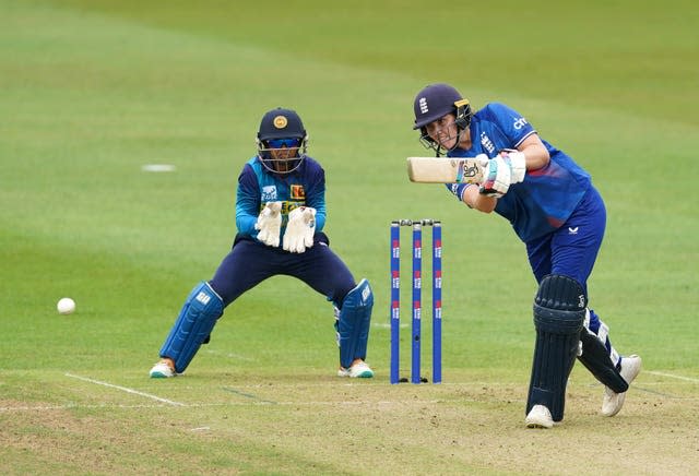 Nat Sciver-Brunt struck 18 fours and one six (Joe Giddens/PA)