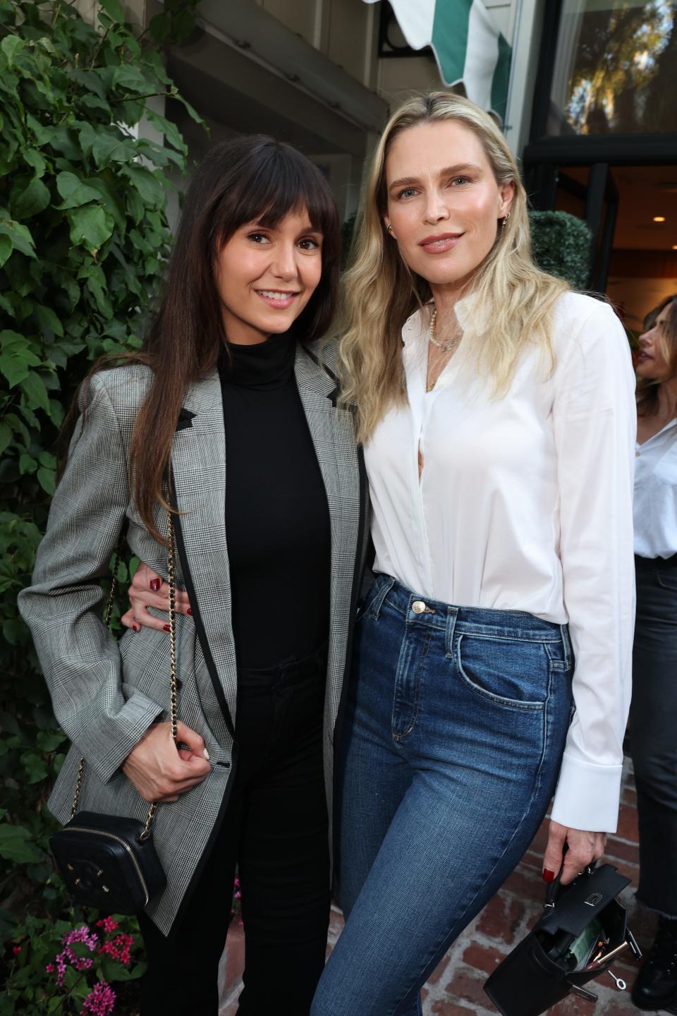 WEST HOLLYWOOD, CALIFORNIA - JUNE 27: Nina Dobrev and Sara Foster seen at the “Fly Me to the Moon” Special Screening hosted by Apple Original Films and Sony Pictures Entertainment at San Vicente Bungalows on June 27, 2024 in West Hollywood, California. “Fly Me to the Moon” opens in theaters on Friday, July 12, 2024. (Photo by Eric Charbonneau/Getty Images for Apple TV+)