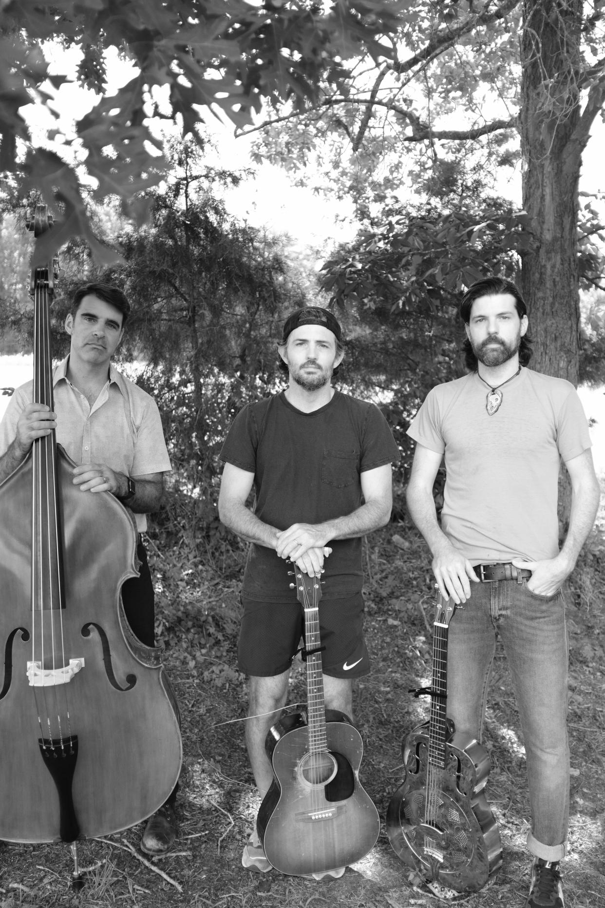 The Avett Brothers -- from left, Bob Crawford, Scott Avett and Seth Avett --- will return to the Tuscaloosa Amphitheater April 30, 2022.. It will be the North Carolina band's first return visit since 2016; a planned 2020 concert was swept away by the pandemic.