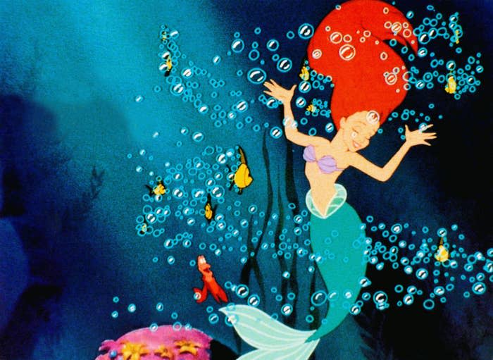 ariel in 1989's the little mermaid